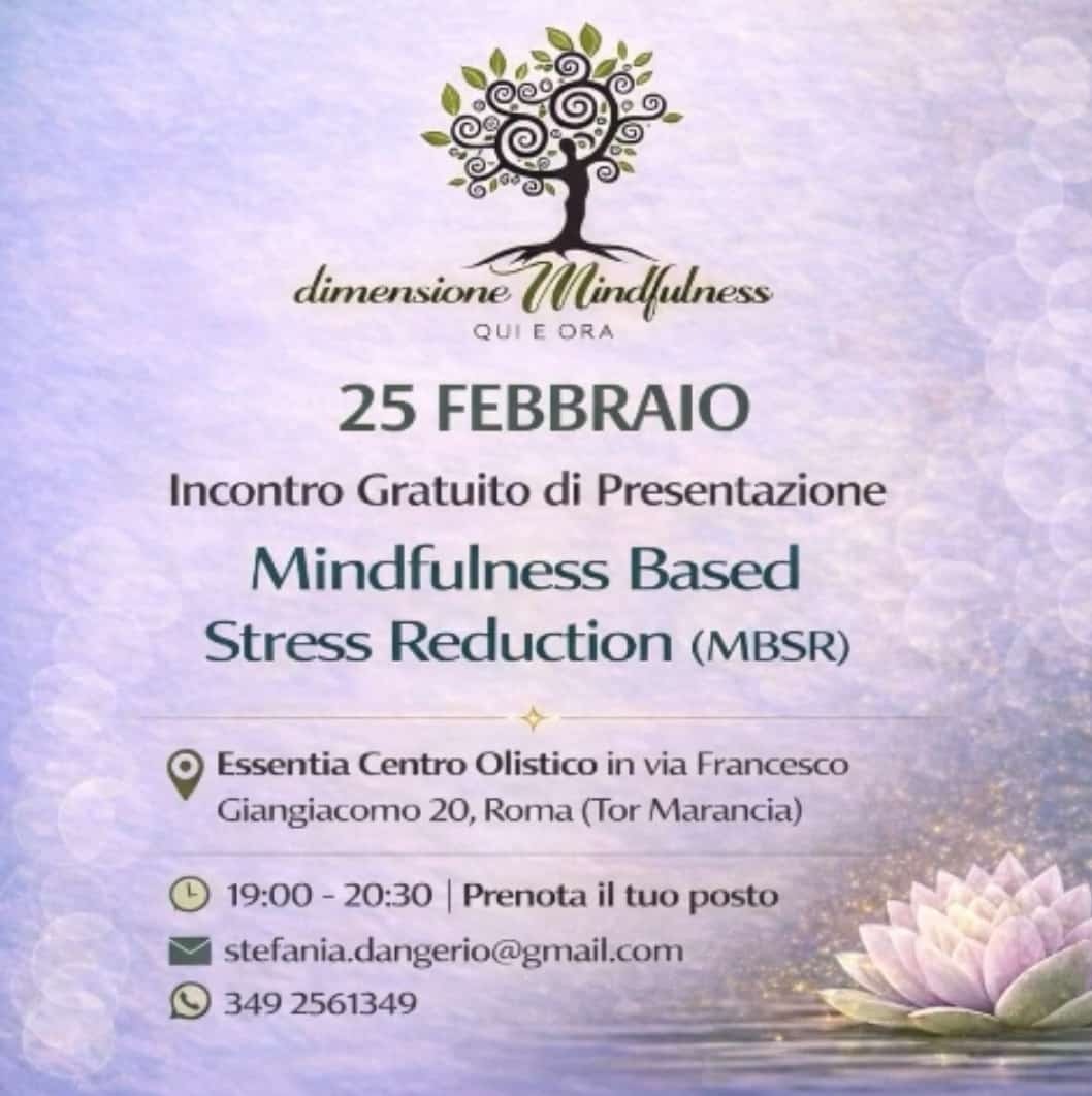 Presentazione del percorso di Mindfulness